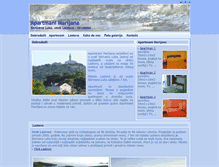 Tablet Screenshot of apartmanimarijana.com